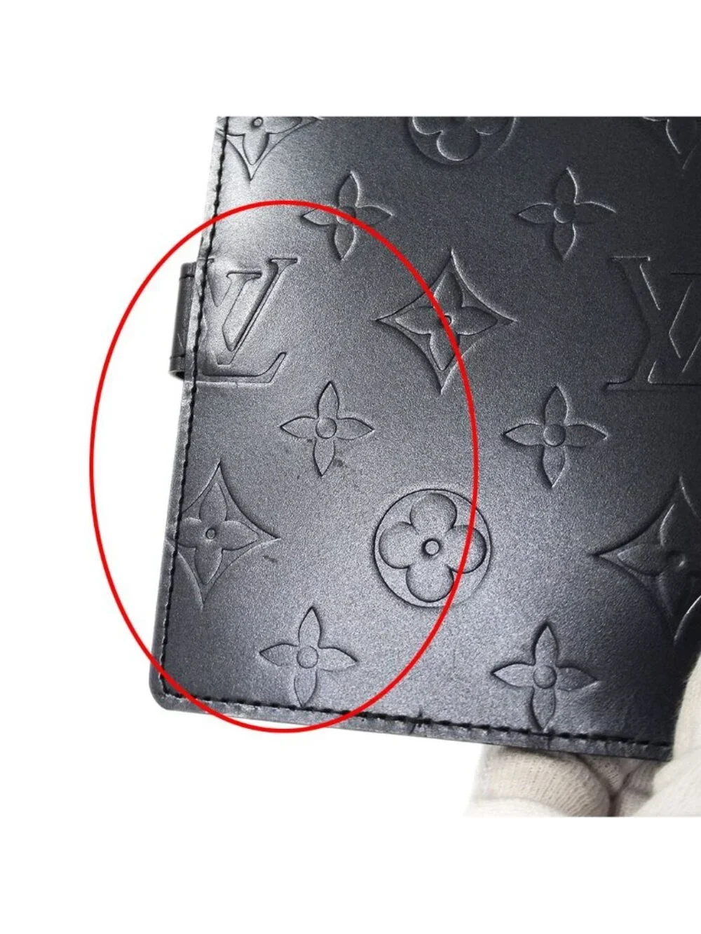 Louis Vuitton Notebook Cover Monogram Matte Agenda PM Blue Stationery